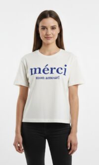 T-Shirt Merci Baby Look