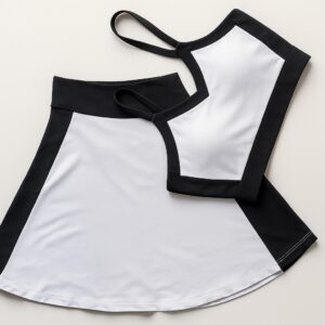 Conjunto Fitness com Short Saia e Top