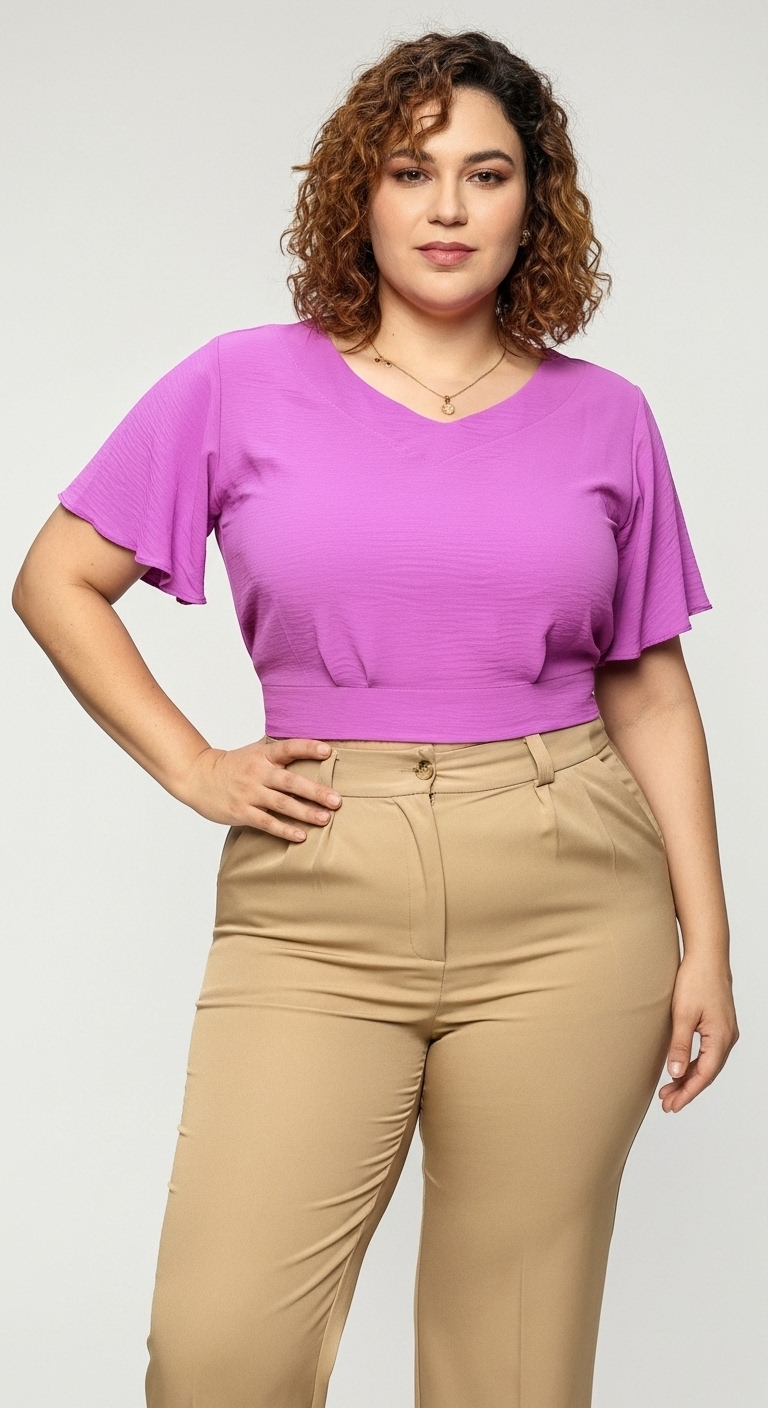 Blusa com Laço Atrás