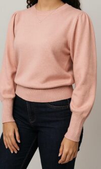 Blusa de Lã Mangas Longas