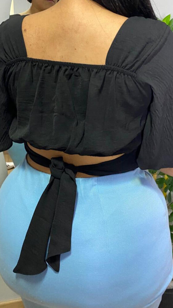 Cropped Mireya Preto - Imagem 4